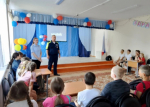 В детском оздоровительном лагере в МБОУ "Чегадинская СОШ " Каракулинского района проведена профилактическая беседа с детьми.